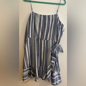 Express faux wrap dress